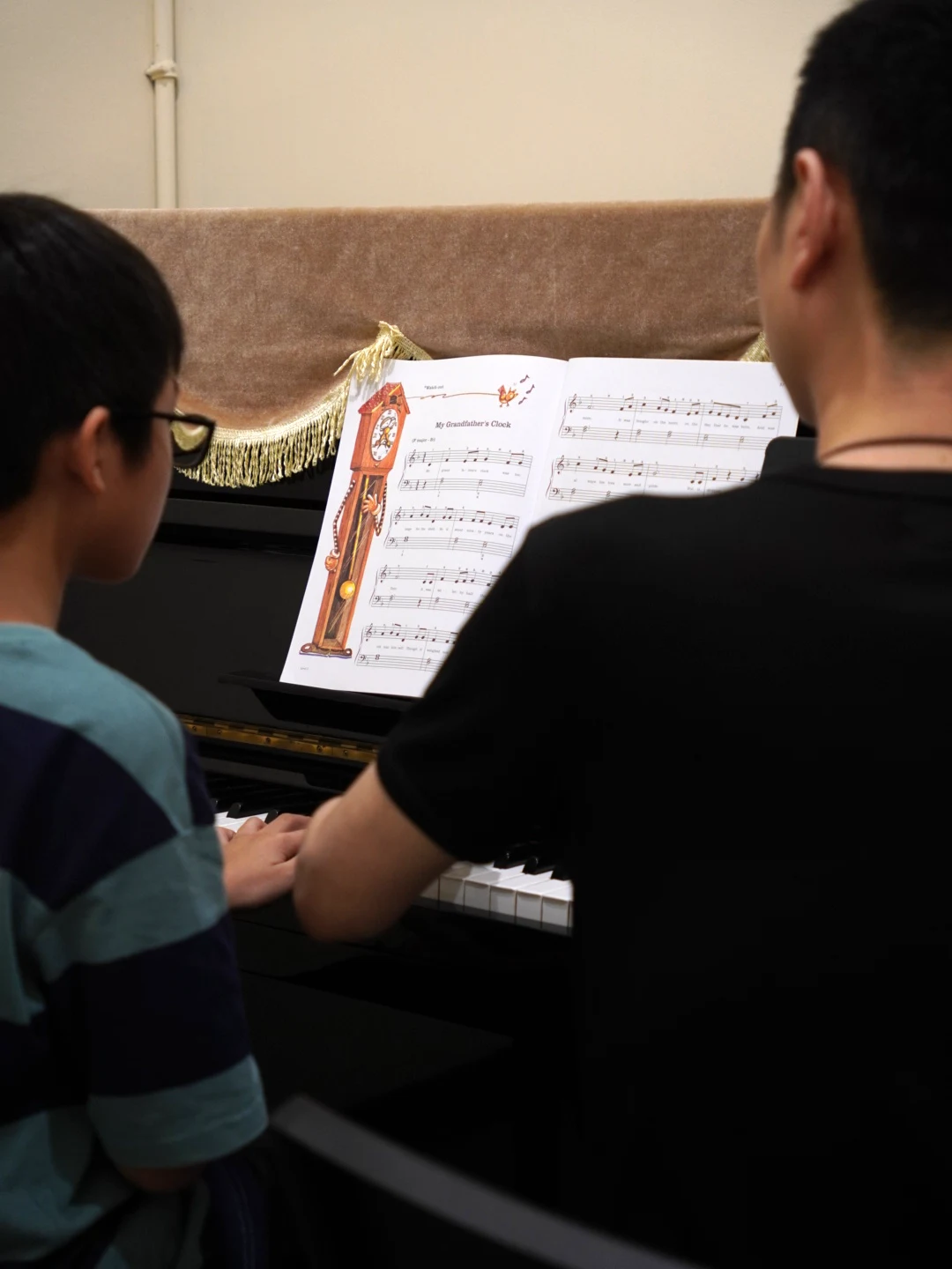 A piano lesson at Sonata